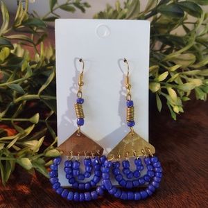 Handmade African Earrings! 100% of profits made are donated.